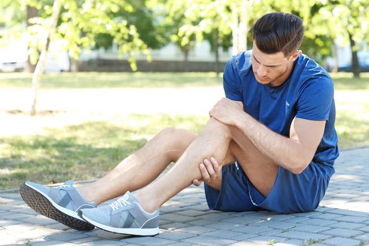 Calf strain or tear