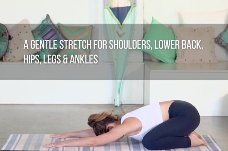 Child’s Pose (Balasana) – Eliza Hayward